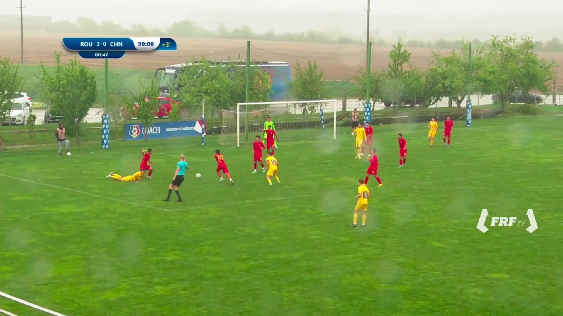 补时防守再度送点，U16国少0-4罗马尼亚
